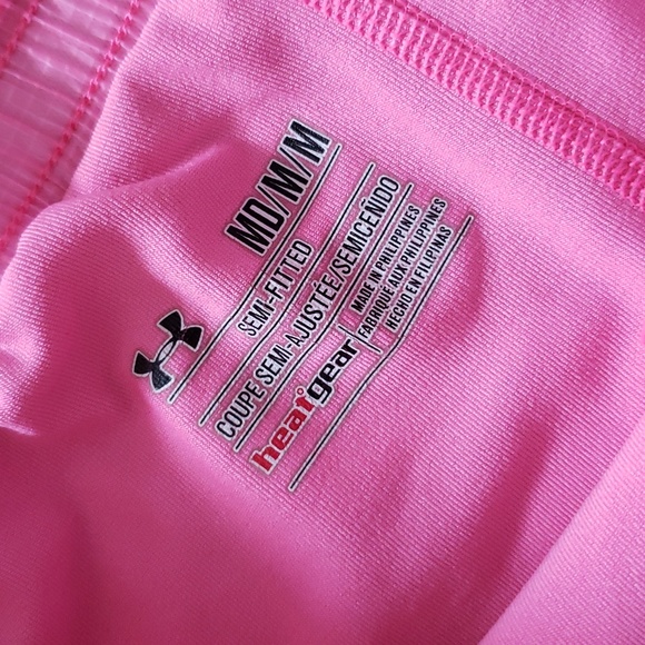 (M) Under Armour Semi-Fitted HeatGear Activewear Shorts Athletic Running Gym - Picture 3 of 9